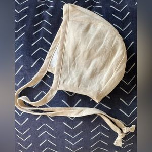 BRIAR Baby Bonnet - Organic cotton, 0-3 months